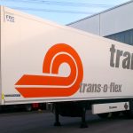 Kühlkofferauflieger-Beschriftung für Trans-o-flex in Stuttgart