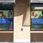 Schaufensterbeschriftung für Zahnarztpraxis in Sindelfingen